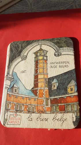 Ancien sous bock bière stella - sous,