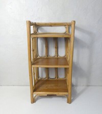 table de nuit chevet en rotin