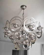 Lustre Art déco « Saturne /