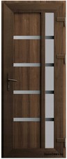 Porte extérieure PVC 100/210