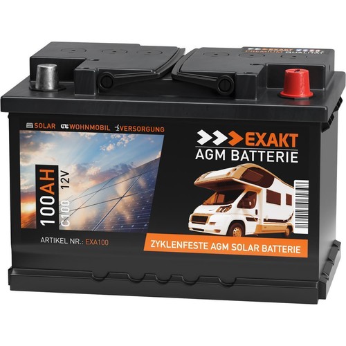 Batterie agm 100ah 12v - 100ah,