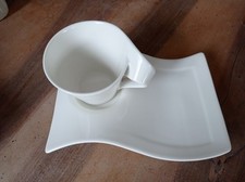 Tasse et sous tasse blanche