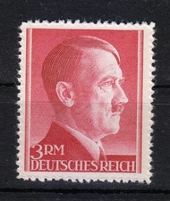 Germany 1942 MNH Mi 801A Sc 526 Adolf Hitler. Perforation 12.5 **