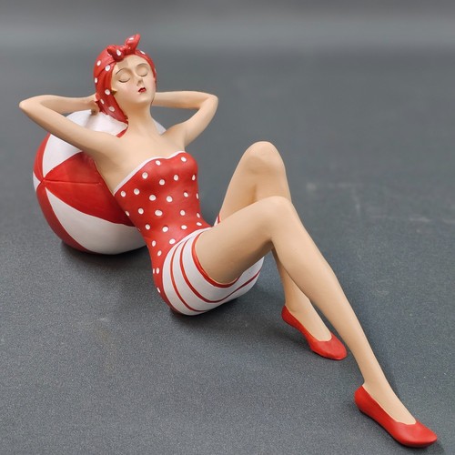 Pinup badefrau figurine - pinup,
