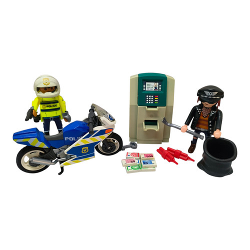 Sympa moto police voleur - police,
