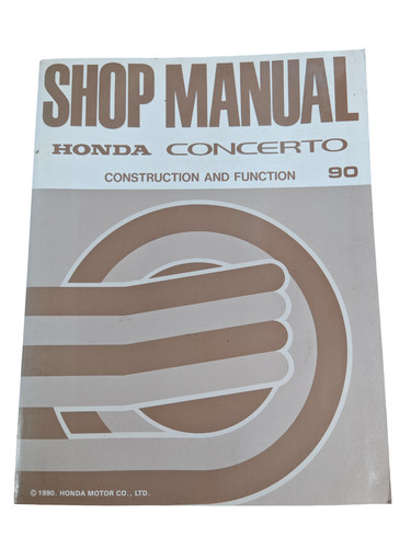 Honda concerto construction - construction, et