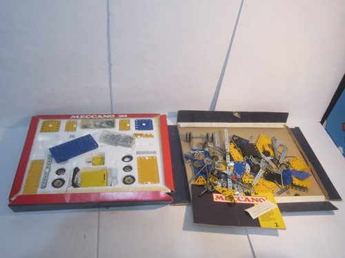 Vintage meccano set with - 3m,