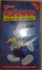 VHS - WALT DISNEY/ GUARDIMPARA L'INGLESE PER DIVERTIRSI - VOL. 1