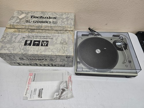 Technics 1200mk2 silver - sl-1200mk2,