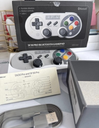 8bitdo sf30 pro manette - sf30,