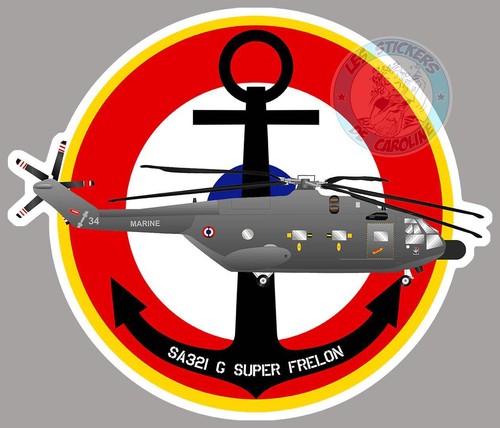 Sticker cockade helicopter - sticker,