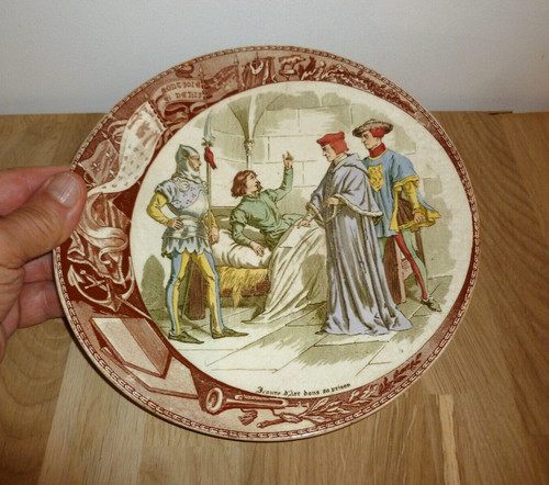 Assiette sarreguemines jeanne - assiette,
