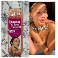 Retinol Glow Gel Douche. Anti Wrinkle Exfoliating Body Wash ?. Fast Action X1?