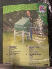 Housse protection VERTE pour chaise de jardin relax 110-150cm x 65 x 65cm 79243