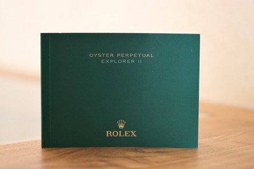 Booklet rolex oyster perpetual - rolex,