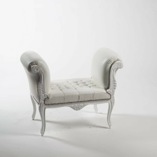 Banc panchetta bois laqué - banc,