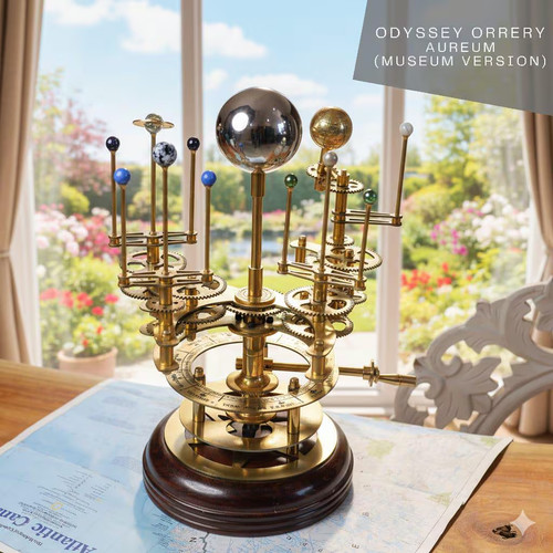 Orrery solar system model - system,