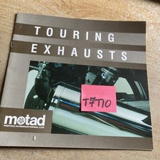 MOTAD Motorcycle Exhaust Pot Prospectus Advertising Catalog Sales Brochure