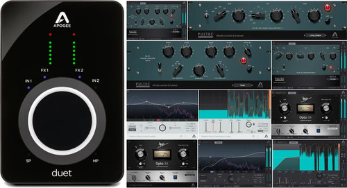 Apogee duet with - duet, fx