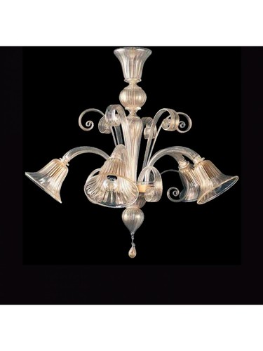 Lustre lumières murano de - lustre,