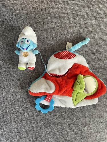 Doudou plat champignon bébé - doudou,