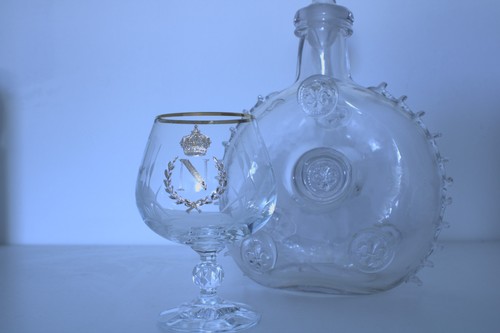 Superbe rare verre - et,