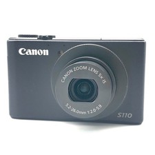Canon PowerShot S110 IS 12.1 Mega Pixels Black Compact Digital Camera From Japan