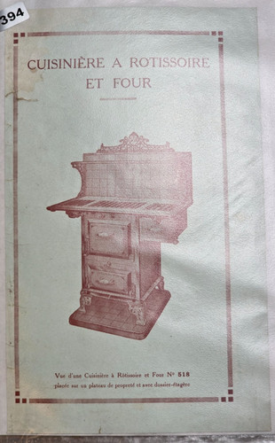 0394 notice cuisinière à - 0394.,