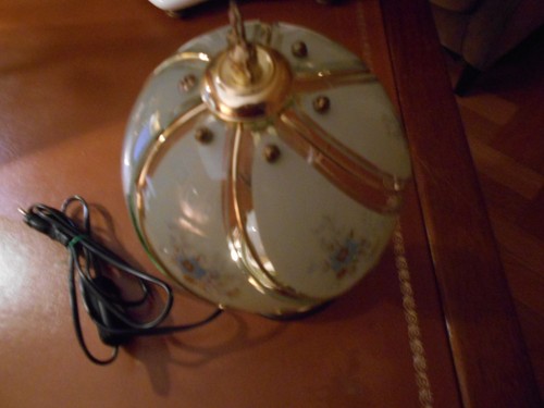 Lampe chevet genre tiffany - lampe,