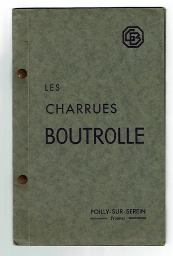 Catalogue charrue boutrolle - catalogue,