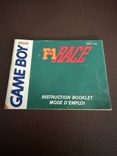 Notice F-1 Race - Nintendo