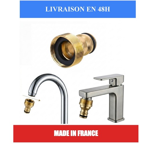 Raccord robinet universel