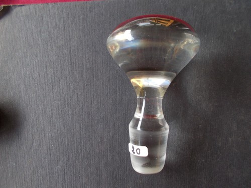 Gros bouchon carafe ancien - de,