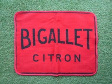 Antique Rare Bigallet Lemon No Pastis Ricard Pithet Advertising Card Mat