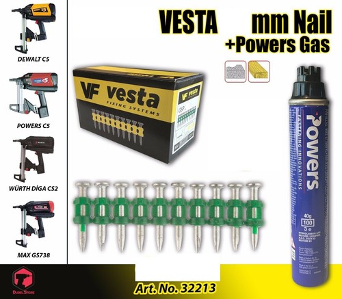 Clous vesta cloueur gaz - clous,