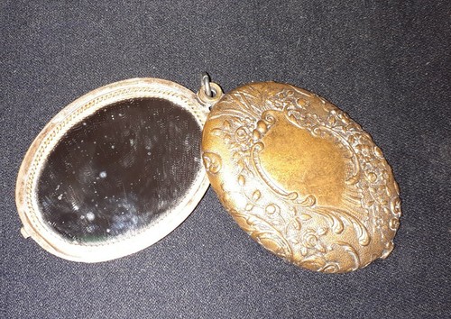 Grand pendentif double - pendentif, miroir