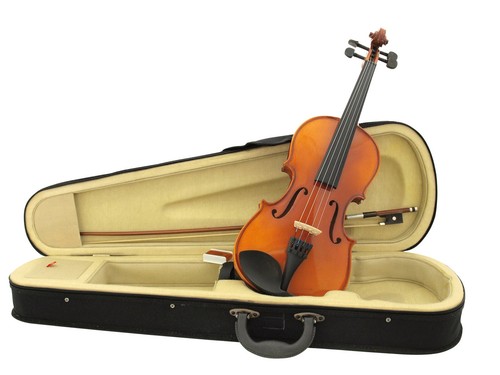 Violon avec une mallette - 3/4,