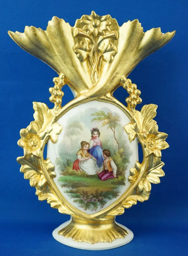 Grand vase porcelaine 1800 - vase, porcelaine,