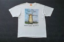 Vintage BERNARD BUFFET Les Pays-Bas art collection 90s Painting T shirt Large