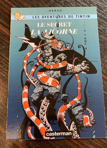 Carte postale 15x10 - tintin, le