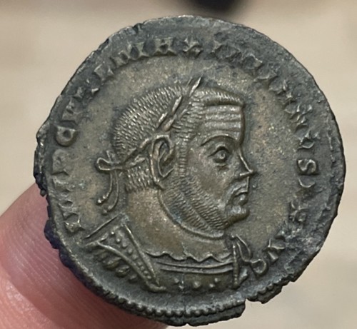 Monnaie romaine maximien - monnaie,