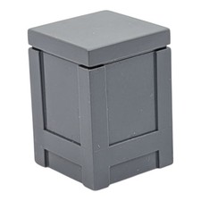 LEGO conteneur gris foncé