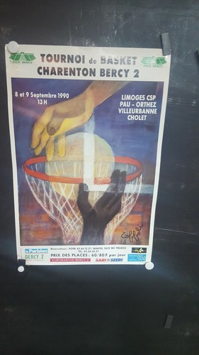 Affiche basket ball toffoli - affiche,