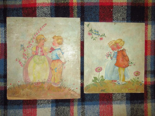 Tableaux vintages peinture - 2,