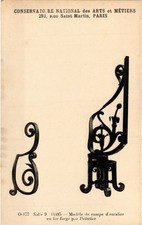 CPA PARIS (3rd) Cnam - Wrought Iron Staircase Ramp (215098)