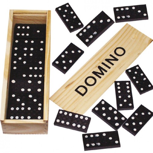 Boîte jeu domino - jeu, en