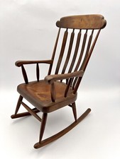 1978 Singed Artist TJS TOMASDoll Size  Rocking Chair