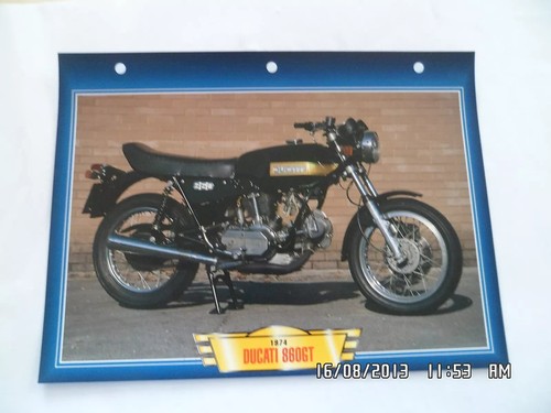 Carte fiche moto - carte,