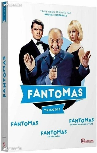 Coffret dvd fantômas - coffret,