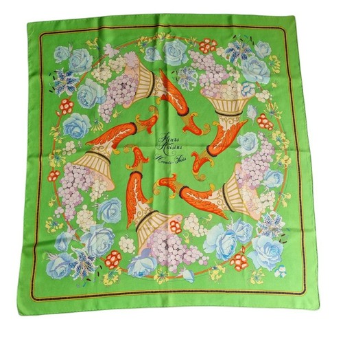 Rare foulard hermes fleurs - foulard,